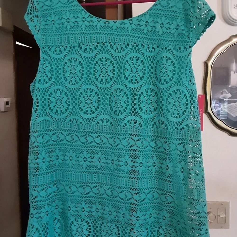 Target xhilaration lace dress Juniors 2XL Woman's Large